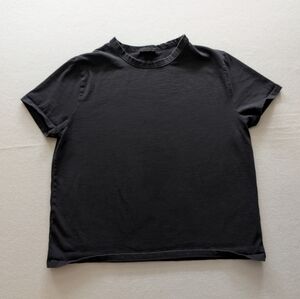 ASOS DESIGN Men's Basic Black Crew Neck 100% Cotton T-Shirt Size XL